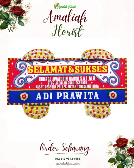Papan Bunga Ucapan Selamat Jogoyasan